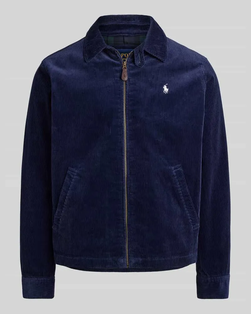 Ralph Lauren Blouson mit Cordstruktur Marine
