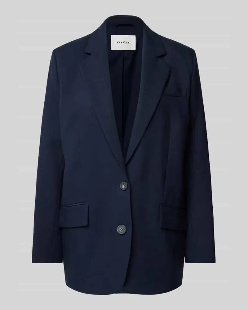 IVY & OAK Blazer mit Pattentaschen Modell 'JUNA Marine