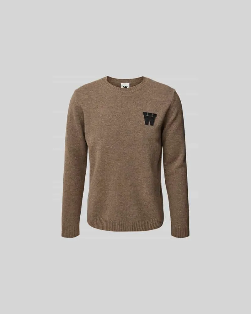 Wood Wood Wollpullover in Strick-Optik Hazel