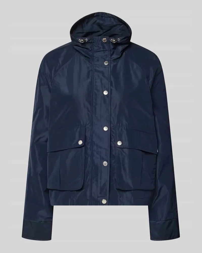 Fuchs Schmitt Jacke mit Stehkragen und Pattentaschen Marine