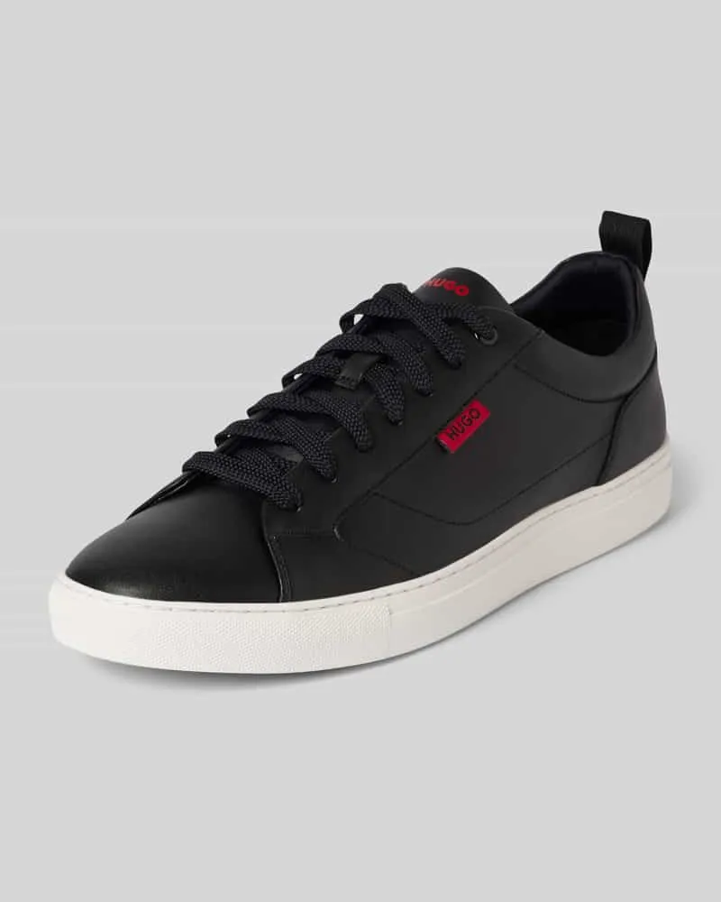 HUGO BOSS Sneaker mit Label-Details Black