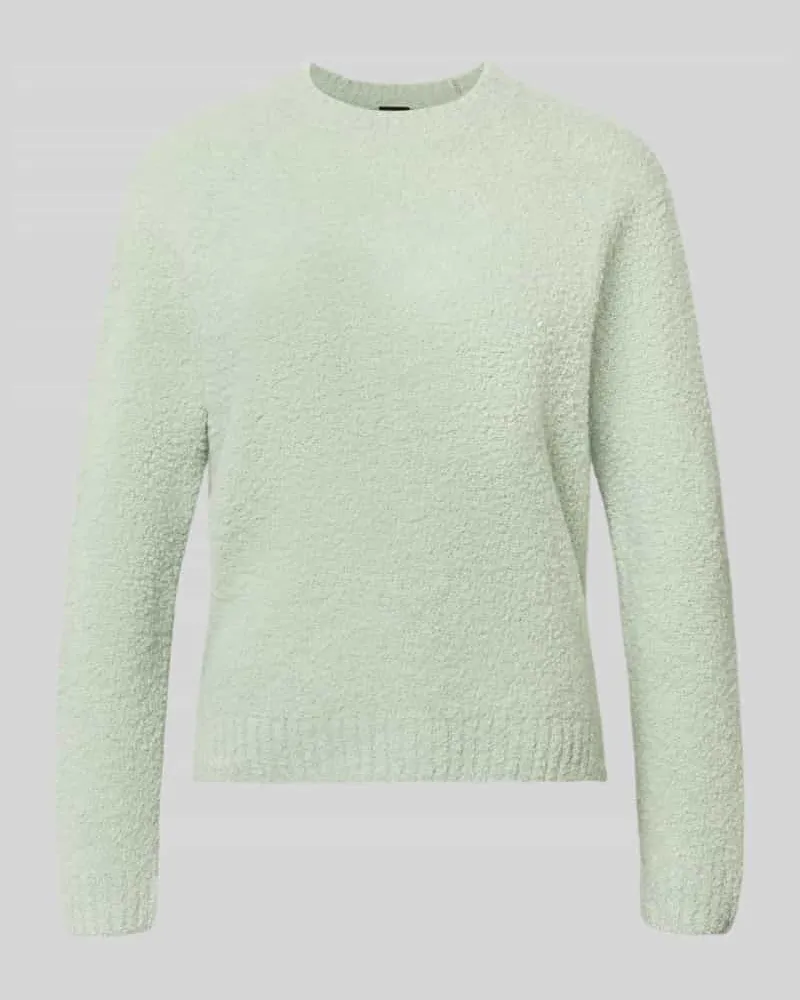 HUGO BOSS Relaxed Fit Pullover aus Woll-Mix Modell 'Febisana Lind