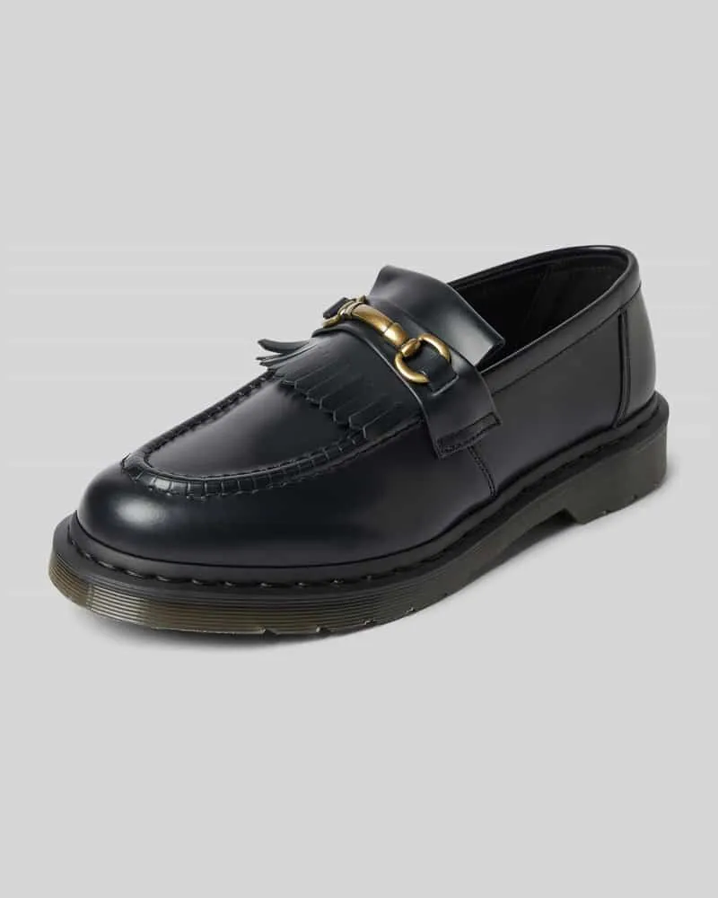 Dr.Martens Tassel-Loafer mit Applikation Modell 'Adrian Snaffle Black