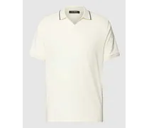 Regular Fit Poloshirt mit Kontraststreifen
