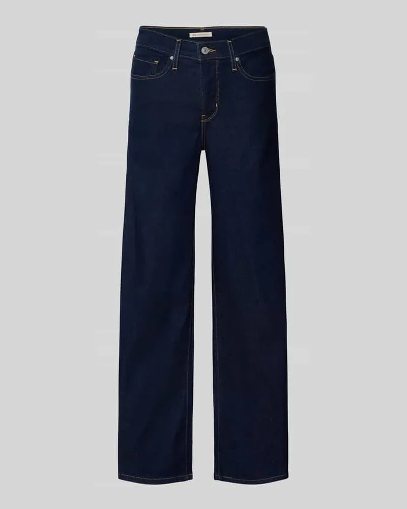Levi's Wide Fit Jeans mit 5-Pocket-Design Marine