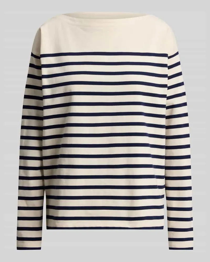 Ralph Lauren Regular Fit Pullover aus reiner Baumwolle Marine