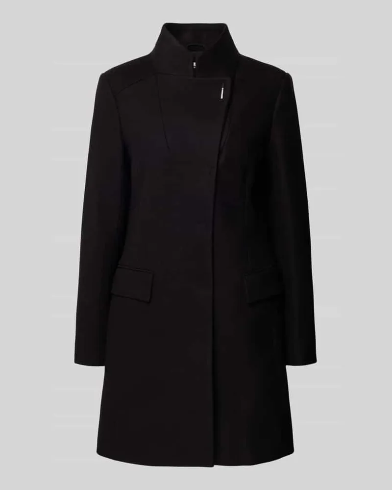 Liu Jo Mantel mit Stehkragen Black