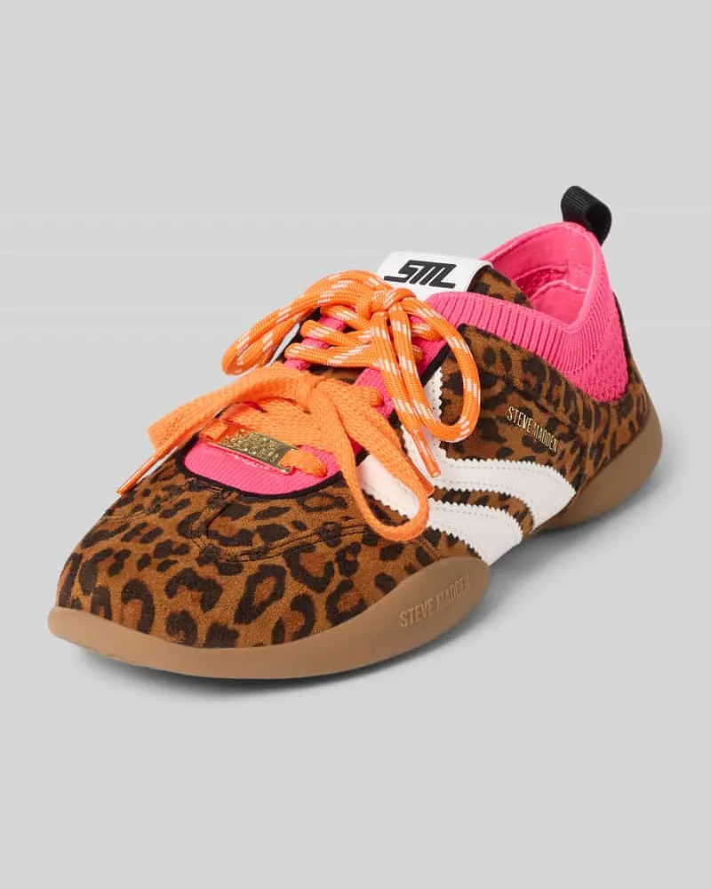 Steve Madden Sneaker mit Schnürung Modell 'Biscottie Camel