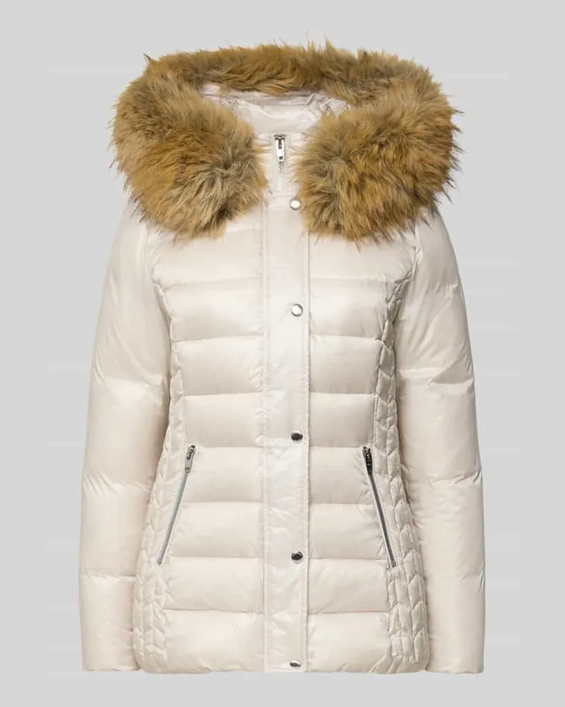Rock'n Blue Steppjacke mit Kapuze Modell 'Alma Offwhite