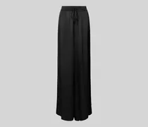 Loose Fit Stoffhose mit elastischem Bund