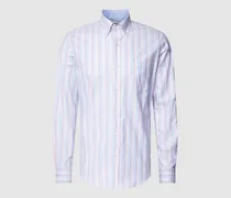Slim Fit Freizeithemd mit Streifenmuster