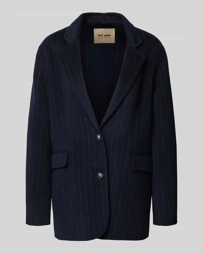 Mos Mosh Blazer mit Pattentaschen Modell 'Karita Idun Dunkelblau