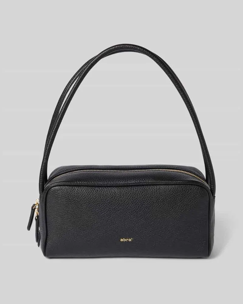 Abro Shoulder Bag mit Logo-Applikation Modell 'Amira Black
