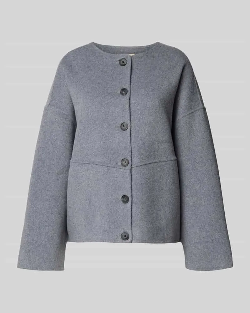 Suncoo Jacke mit Knopfleiste Modell 'EDDY Mittelgrau