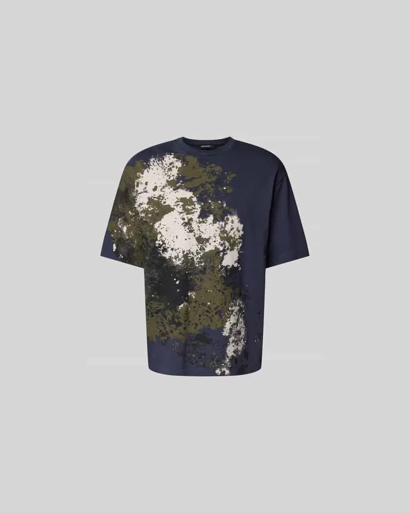 Dsquared2 T-Shirt mit Motiv-Print Oliv