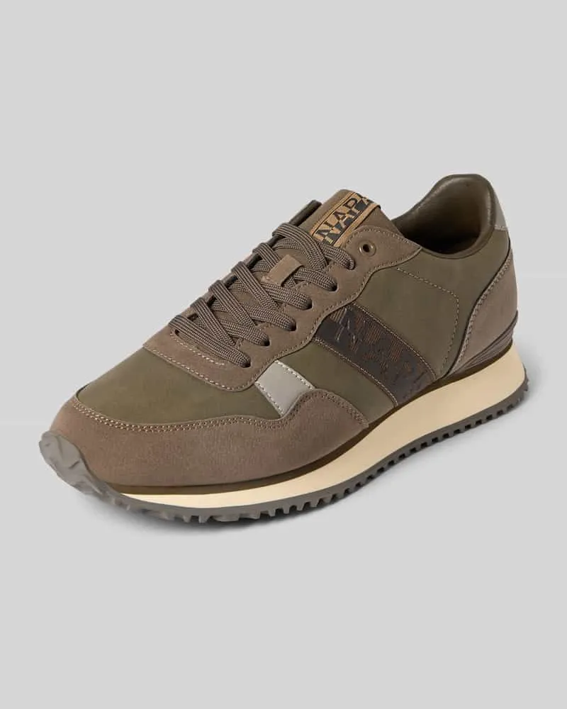 Napapijri Sneaker mit Schnürverschluss Mittelbraun