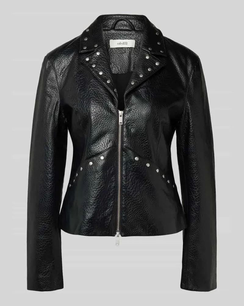 mbyM Jacke in Leder-Optik Modell 'Liami Black
