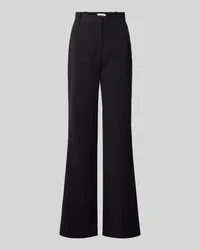 Calvin Klein Wide Leg Stoffhose mit Gürtelschlaufen Black