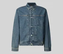Regular Fit Jeansjacke aus Baumwoll-Lyocell-Mix Modell 'AASHTON