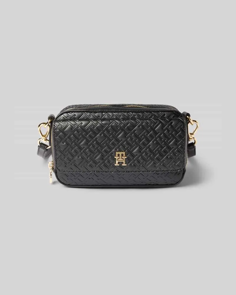 Tommy Hilfiger Kameratasche mit Allover-Logo-Prägung Black