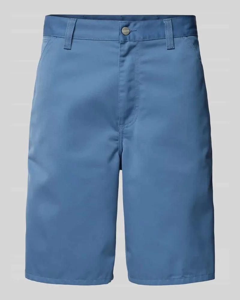 Carhartt WIP Bermudas mit Eingrifftaschen Modell 'SIMPLE SHORT Rauchblau