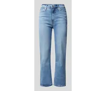 Bootcut Jeans mit Brand-Detail