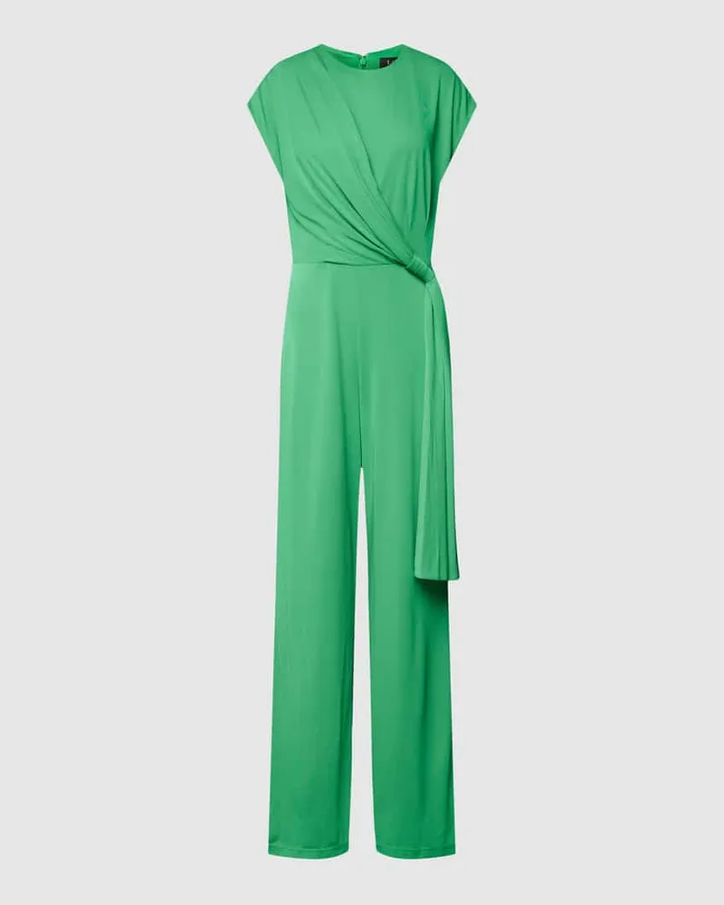 Ralph Lauren Jumpsuit in Wickel-Optik Gruen