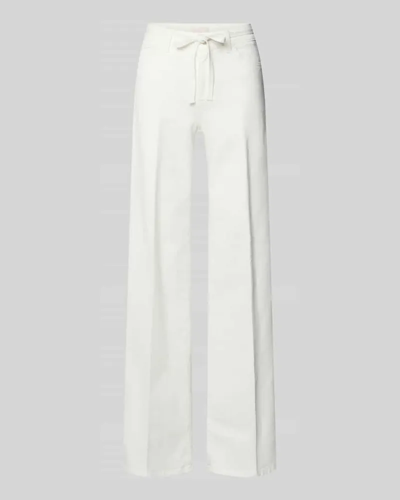 Liu Jo Wide Fit Jeans im 5-Pocket-Design Offwhite