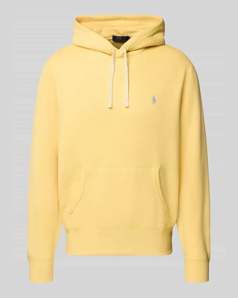 Ralph Lauren Hoodie mit Label-Stitching Gelb
