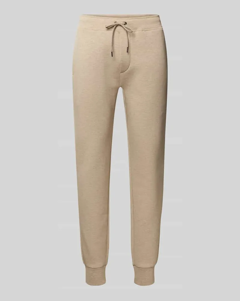 Ralph Lauren Sweatpants mit elastischem Bund Beige