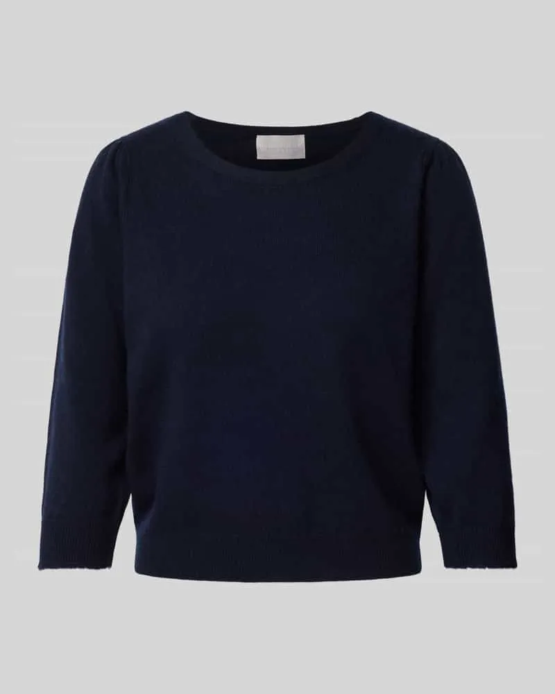 hemisphere Strickpullover aus reinem Kaschmir Marine