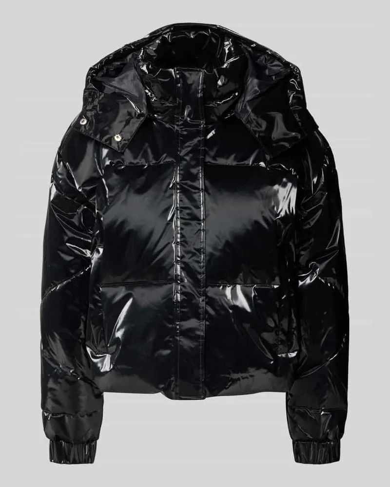 EA7 Bomberjacke mit Kapuze Black