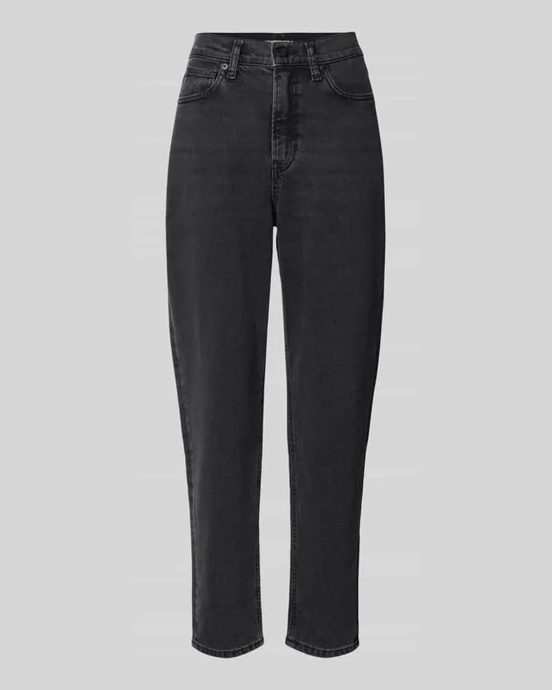 Armedangels Mom Fit Jeans aus Baumwoll-Mix mit Lyocell-Anteil Modell 'MAIRAA Black