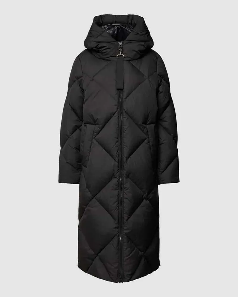 Marc O'Polo Steppmantel mit Kapuze Black