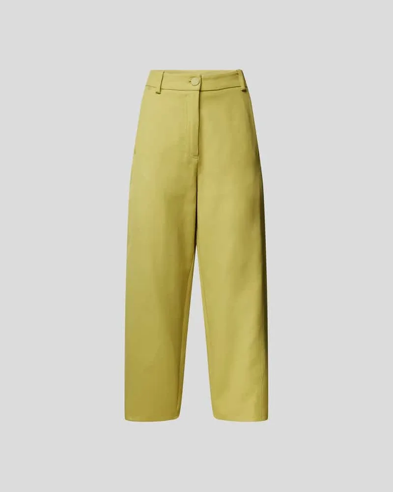 Stine Goya High Waist Relaxed Fit Hose Khaki