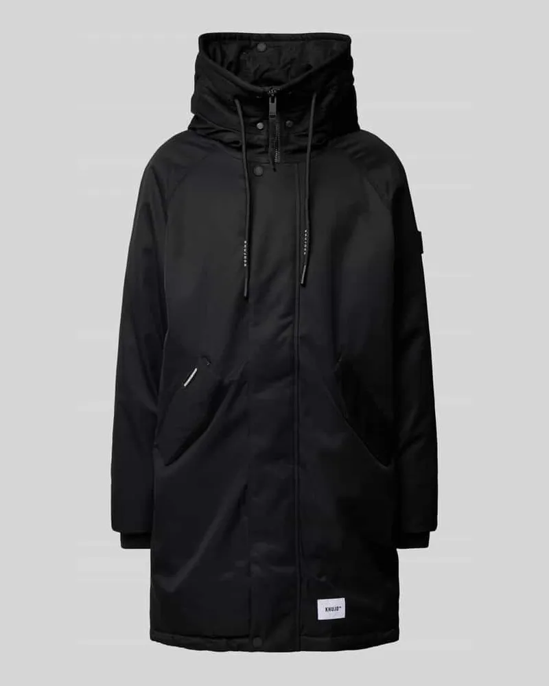 khujo Jacke mit Kapuze Modell 'Hant Black