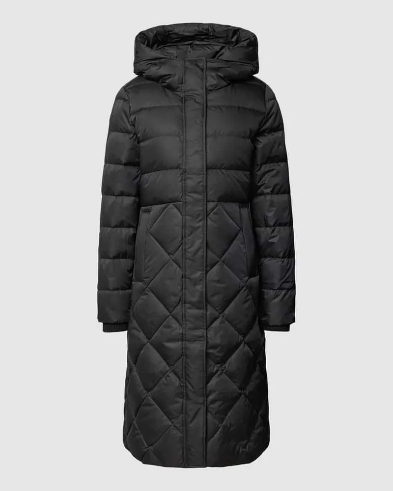 S.Oliver Steppmantel mit verdecktem Reißverschluss Black