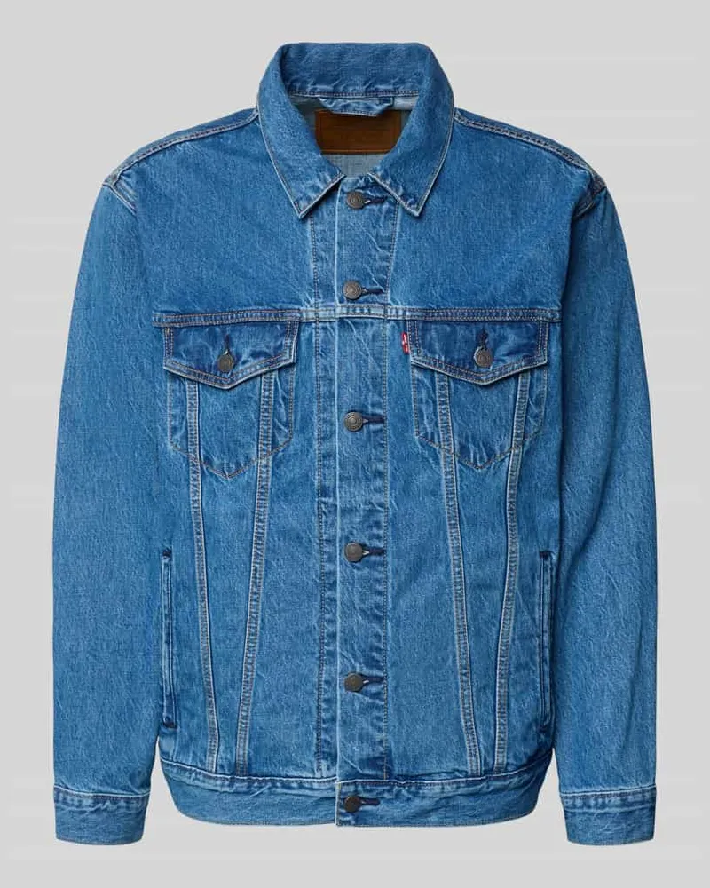 Levi's Relaxed Fit Jeansjacke aus reiner Baumwolle Jeansblau