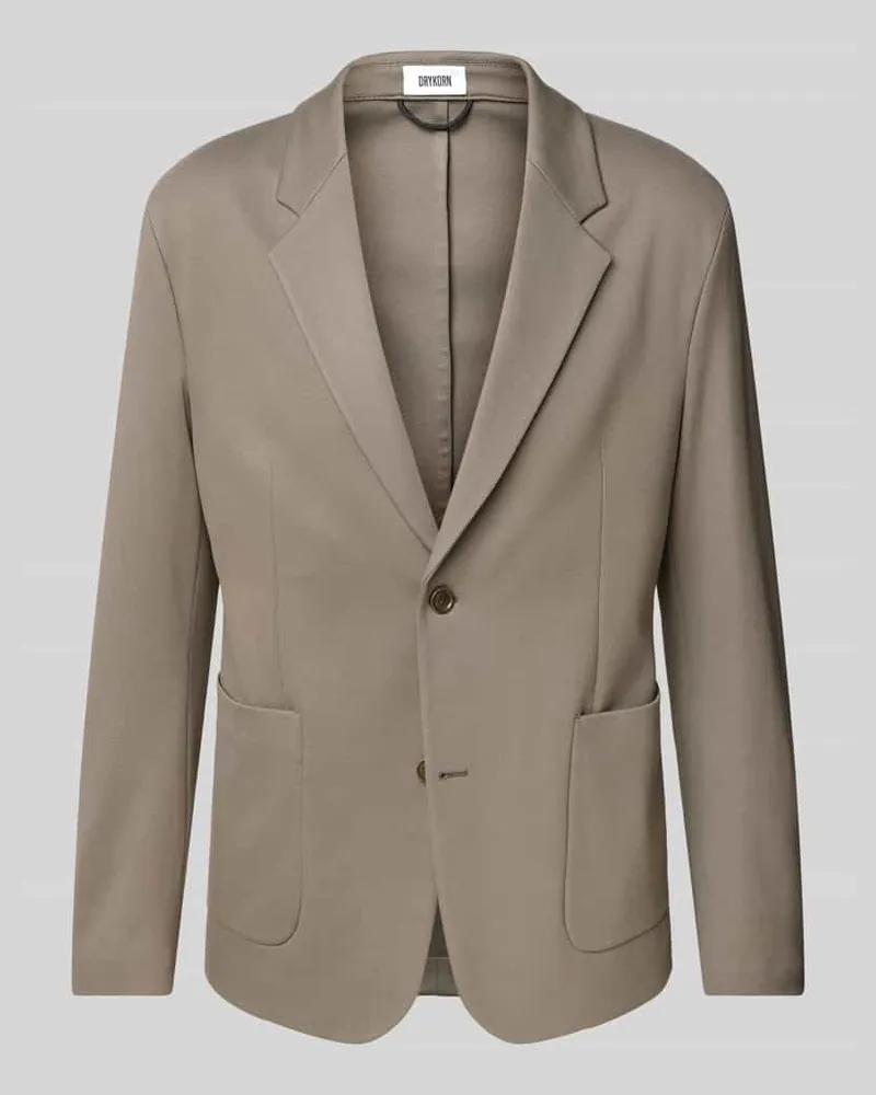 Drykorn Sakko mit aufgesetzten Taschen Modell 'MARLS Khaki