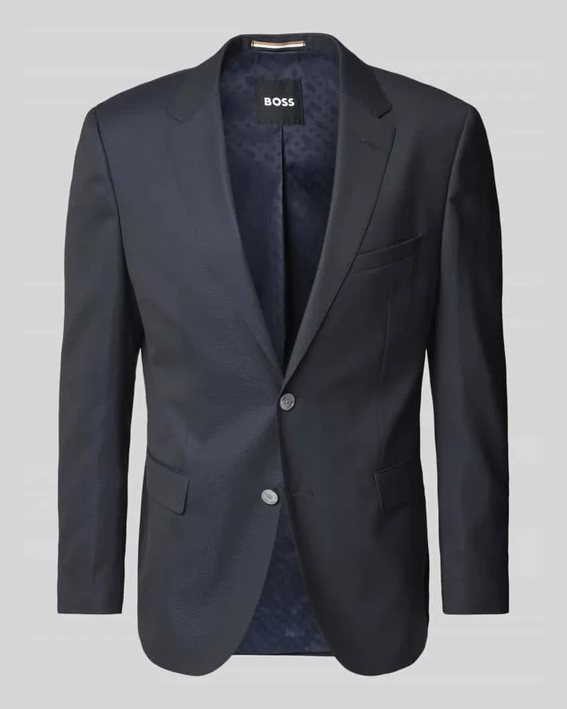 HUGO BOSS Sakko mit Brustleistentasche Modell 'Jasper Marine