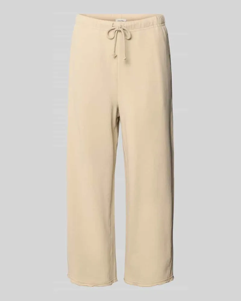 American Vintage Sweatpants mit elastischem Bund Modell 'ATUBAY Beige