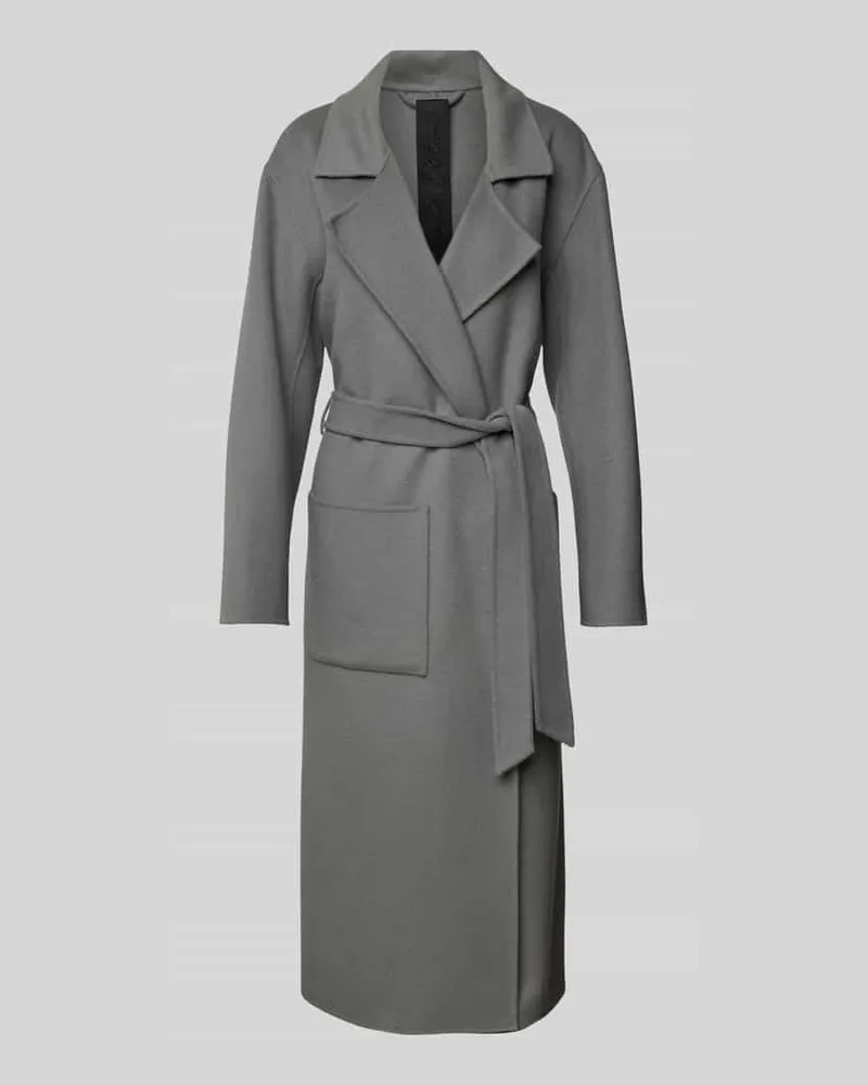 Oakwood Mantel mit Taillengürtel Modell 'ALLEGORIA Dunkelgrau