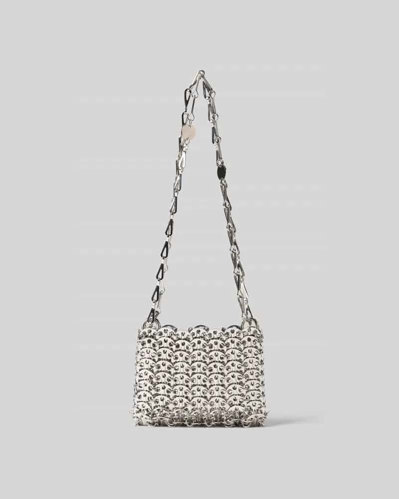 Paco Rabanne Handtasche in Ketten-Optik Silber