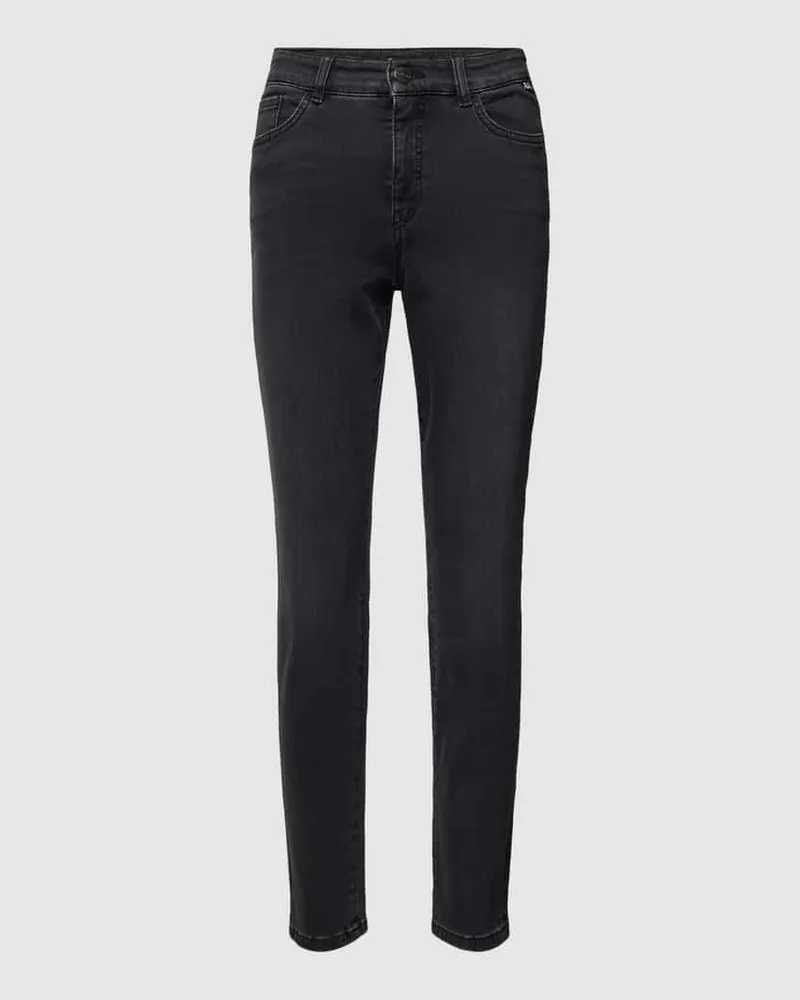 Marc Cain Slim Fit Jeans mit 5-Pocket-Design Modell 'SILEA Anthrazit