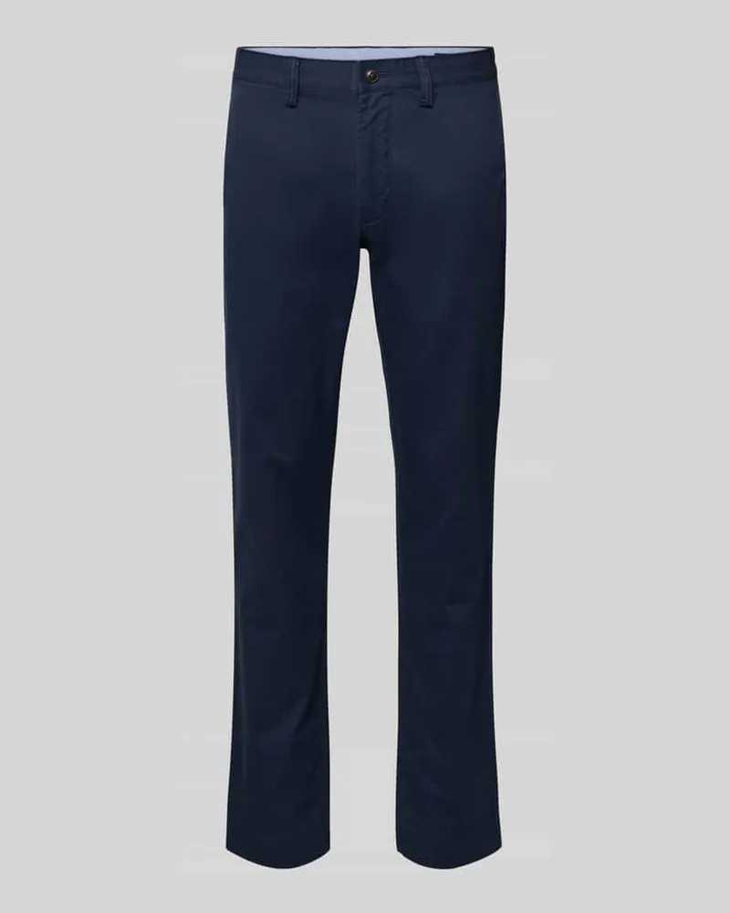 Ralph Lauren Stoffhose mit Gesäßtaschen Dunkelblau