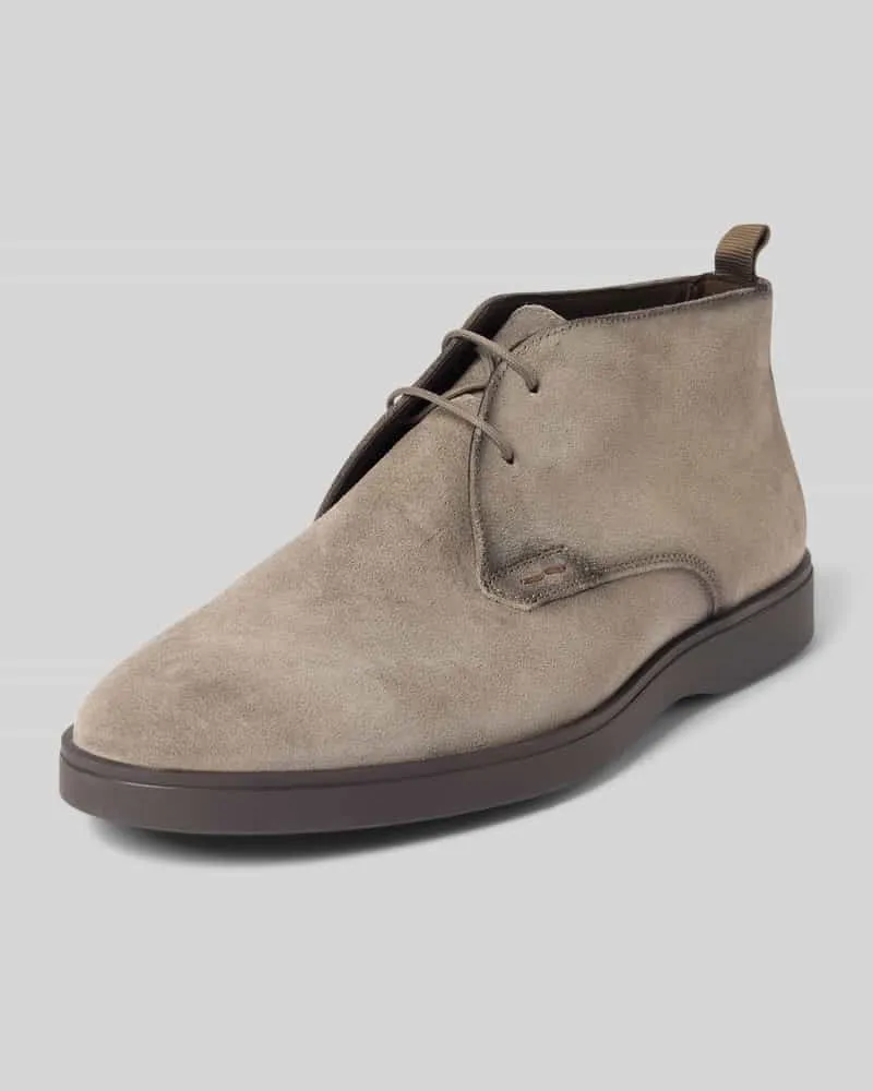 Lloyd Schnürboots mit Zugschlaufe Modell 'NYMAD Taupe
