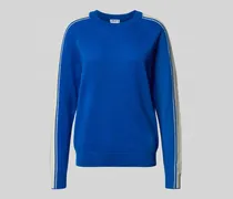 Strickpullover aus Kaschmir mit Kontraststreifen