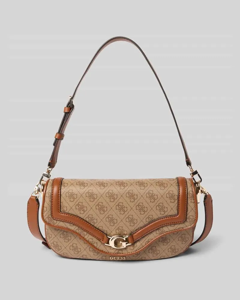 Guess Handtasche mit Label-Detail Modell 'DEA Anthrazit