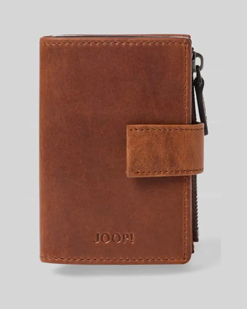 JOOP! Portemonnaie aus echtem Rindsleder Modell 'Cerratano Cognac