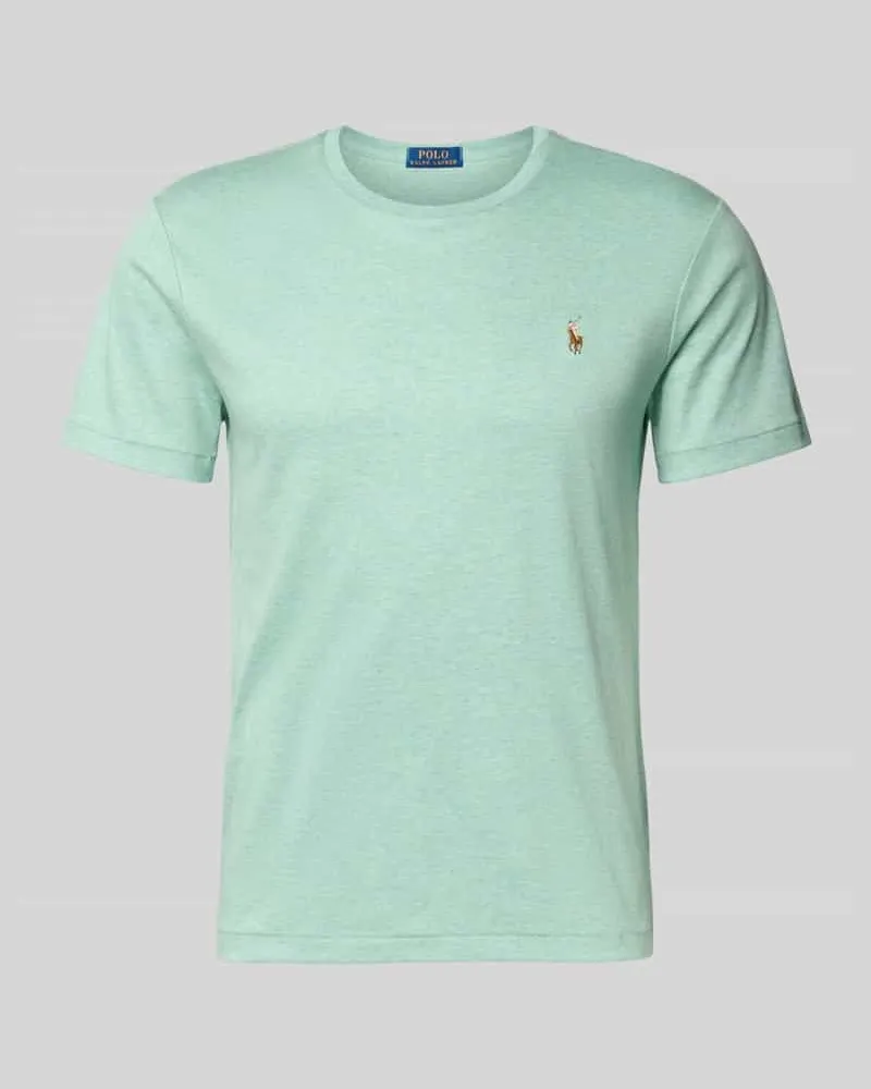 Ralph Lauren Regular Fit T-Shirt aus reiner Baumwolle Mint